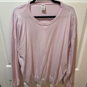 Pink VS Light pink long sleeve tee size XXL